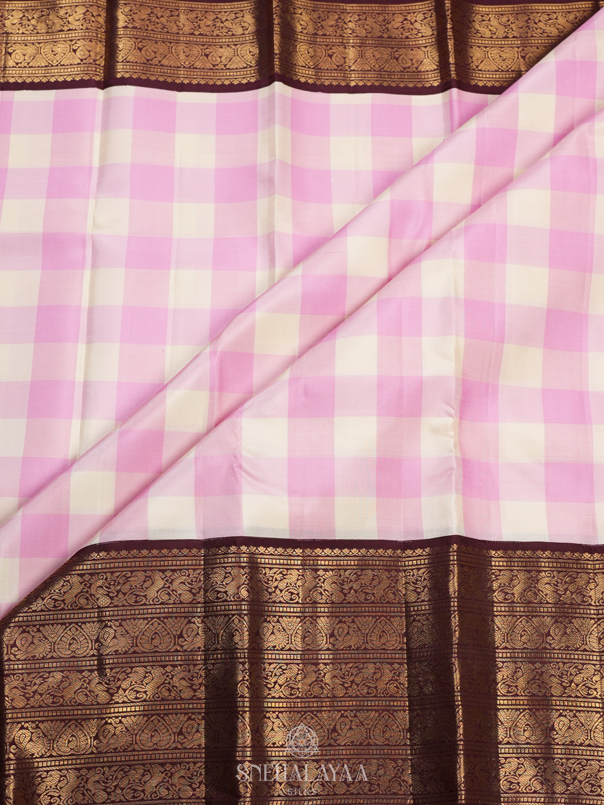 Pink Kanjivaram Silk Saree