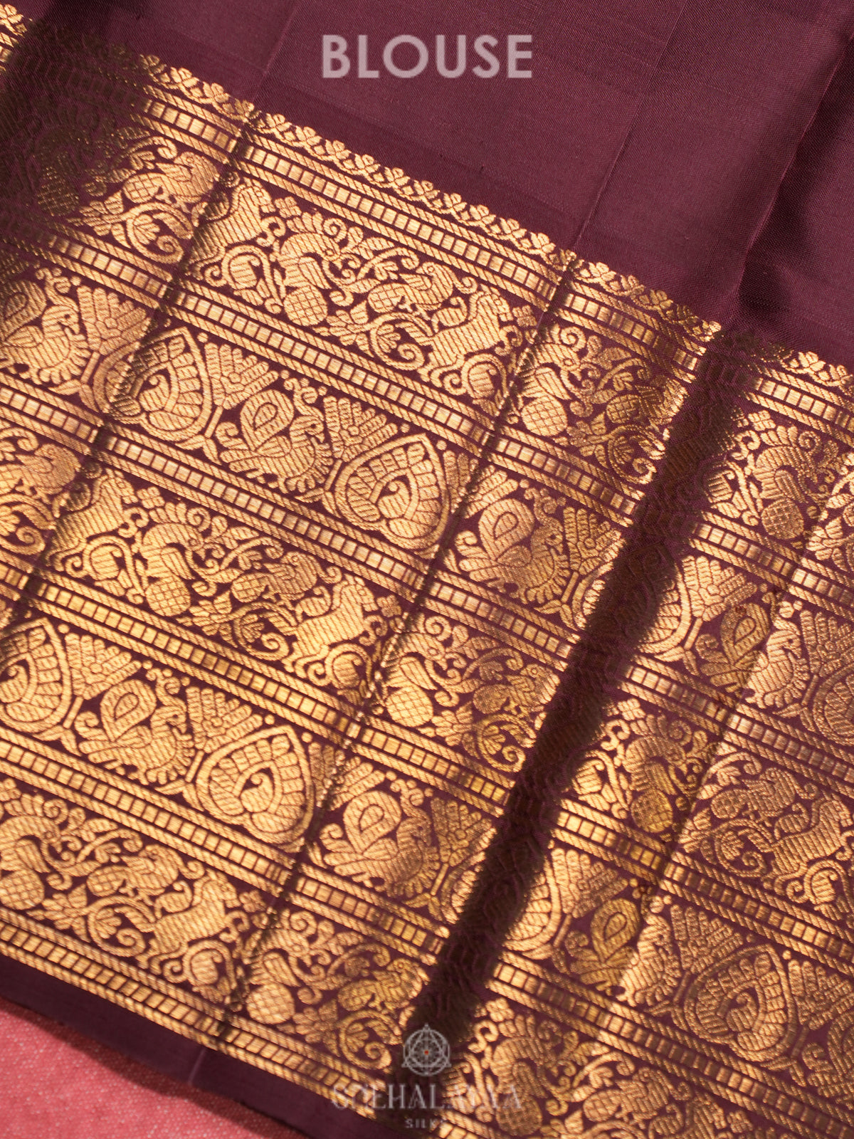 Pink Kanjivaram Silk Saree