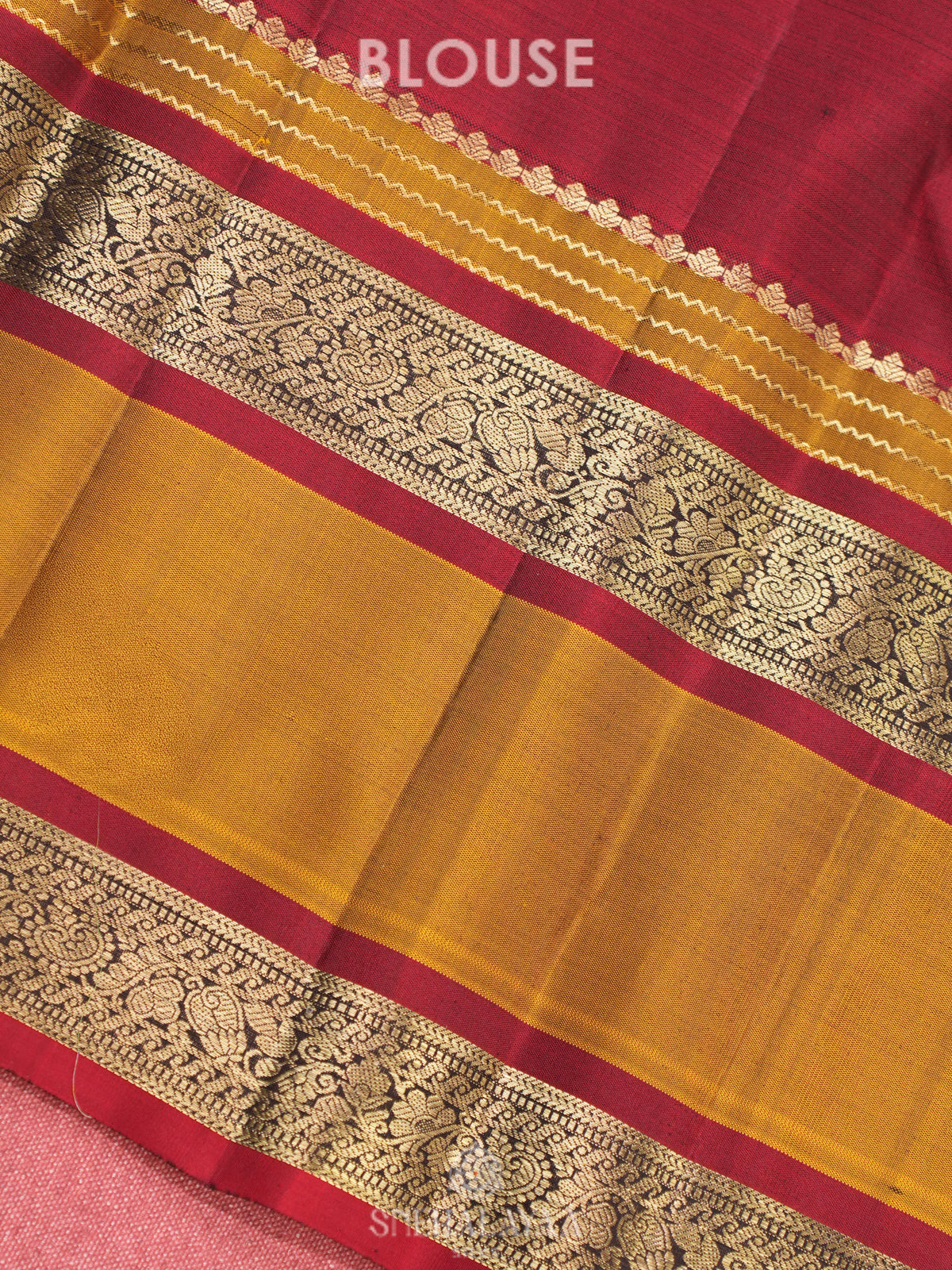 Forest Green Kanjivaram Silk Saree