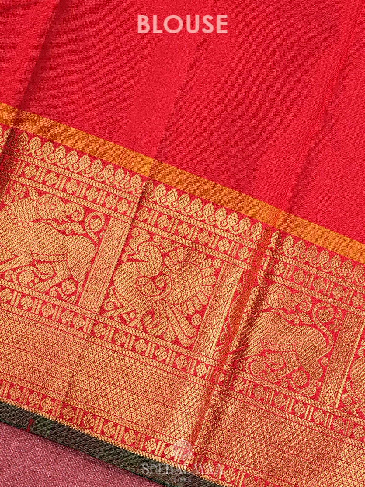 White Kanjivaram Silk Saree