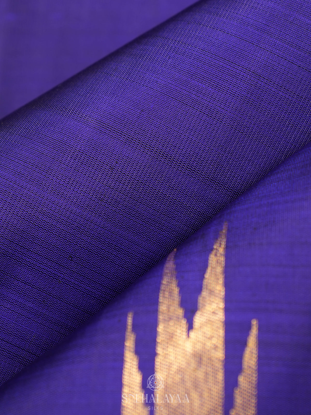 Royal Blue Kanjivaram Silk Saree