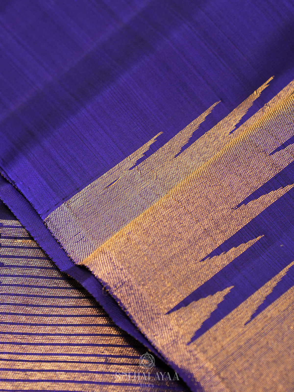 Royal Blue Kanjivaram Silk Saree