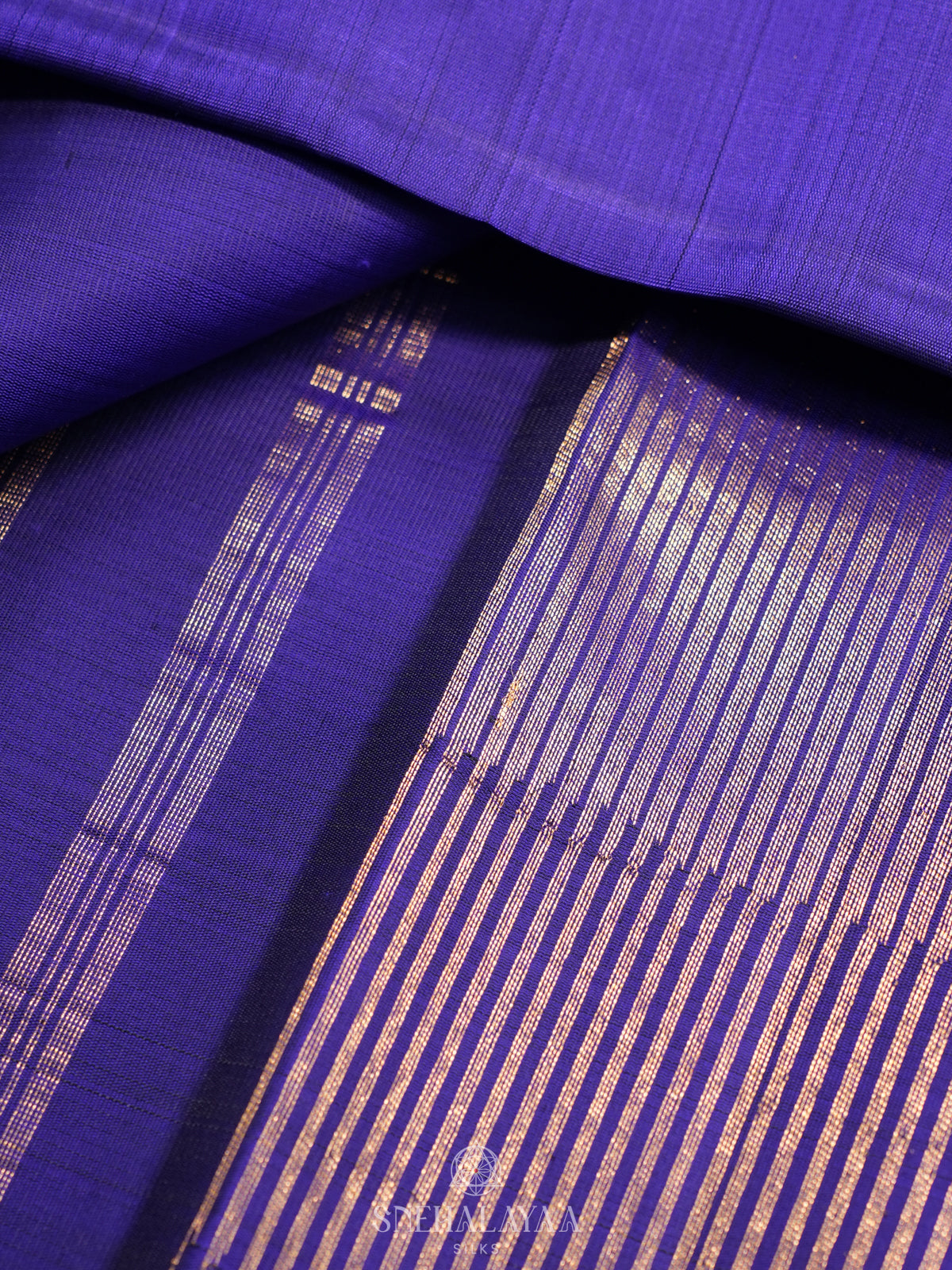 Royal Blue Kanjivaram Silk Saree