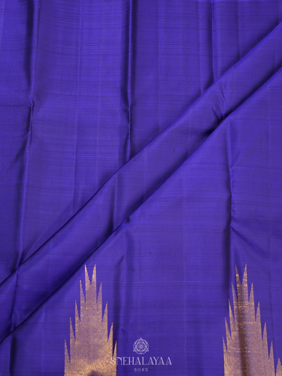 Royal Blue Kanjivaram Silk Saree