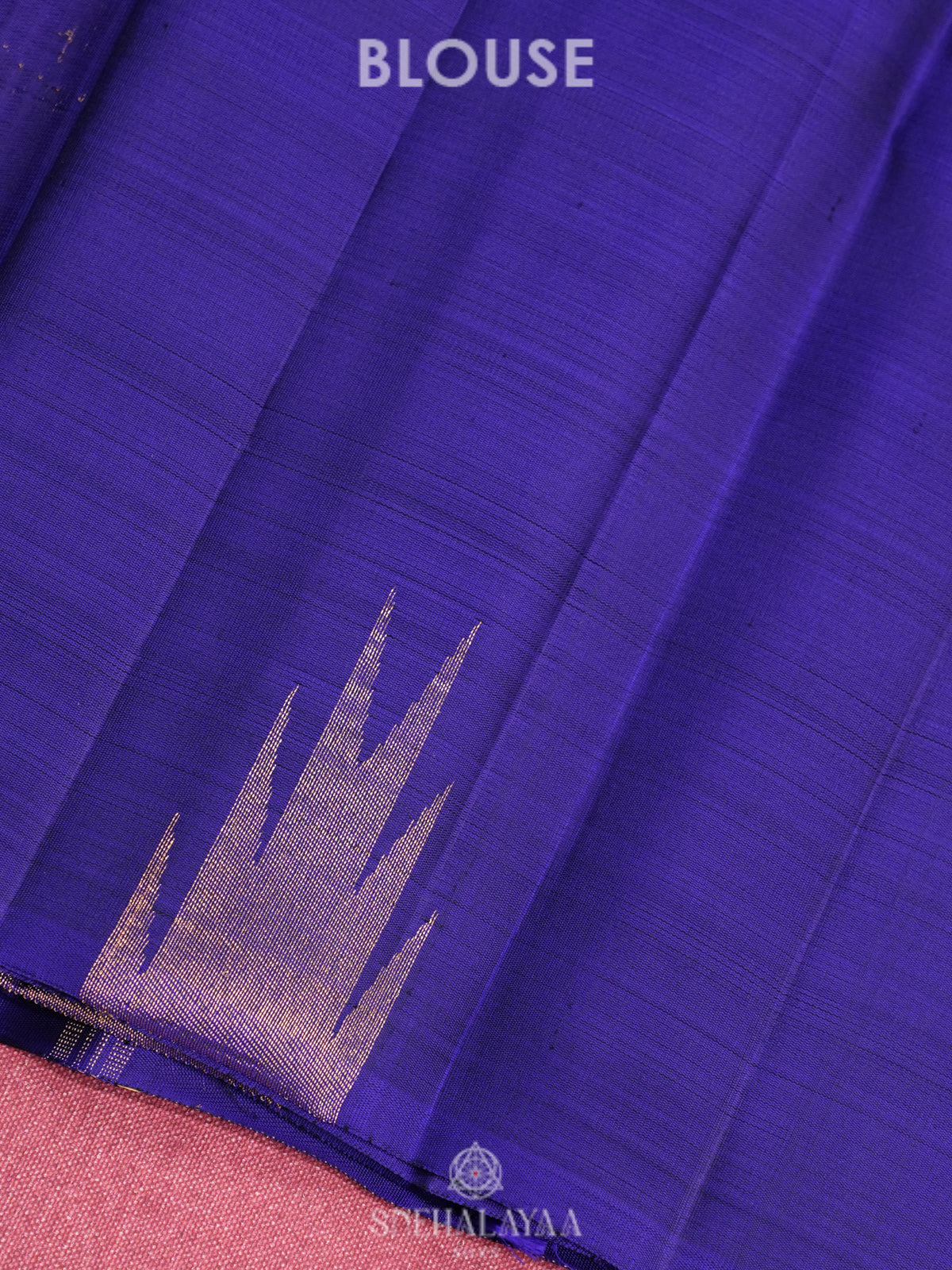 Royal Blue Kanjivaram Silk Saree