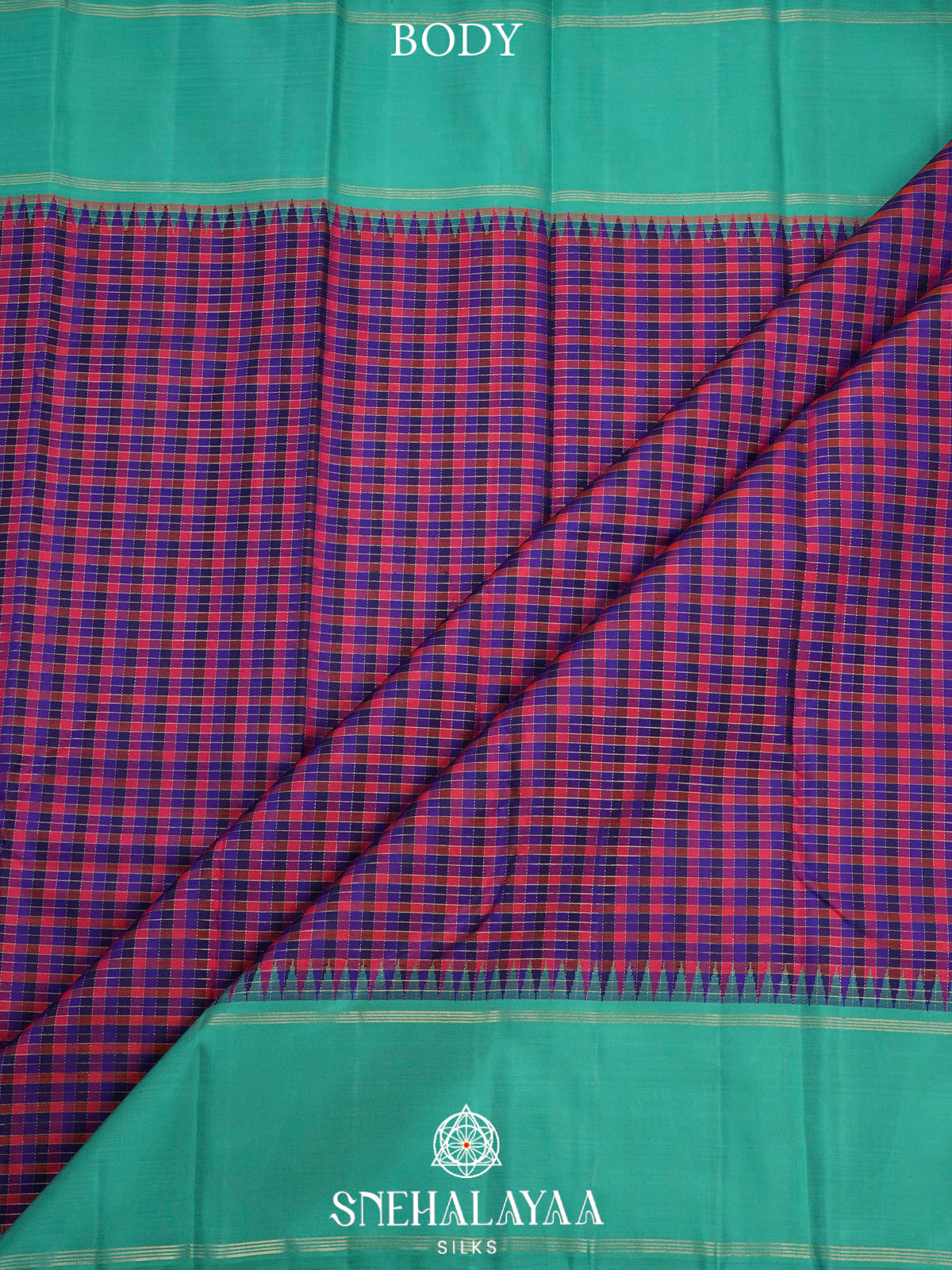 Multicolour Kanjivaram Silk Saree