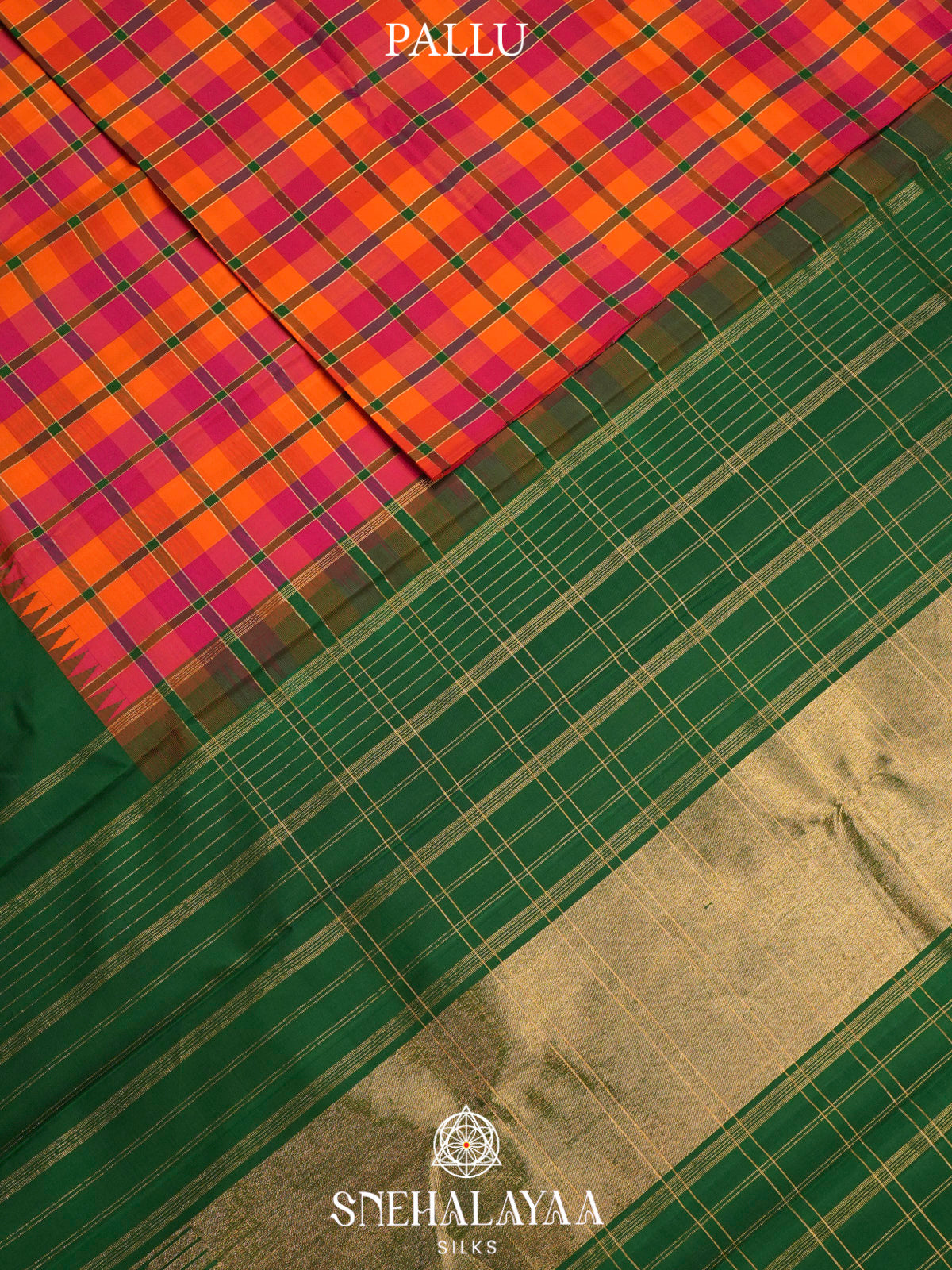 Multicolour Kanjivaram Silk Saree