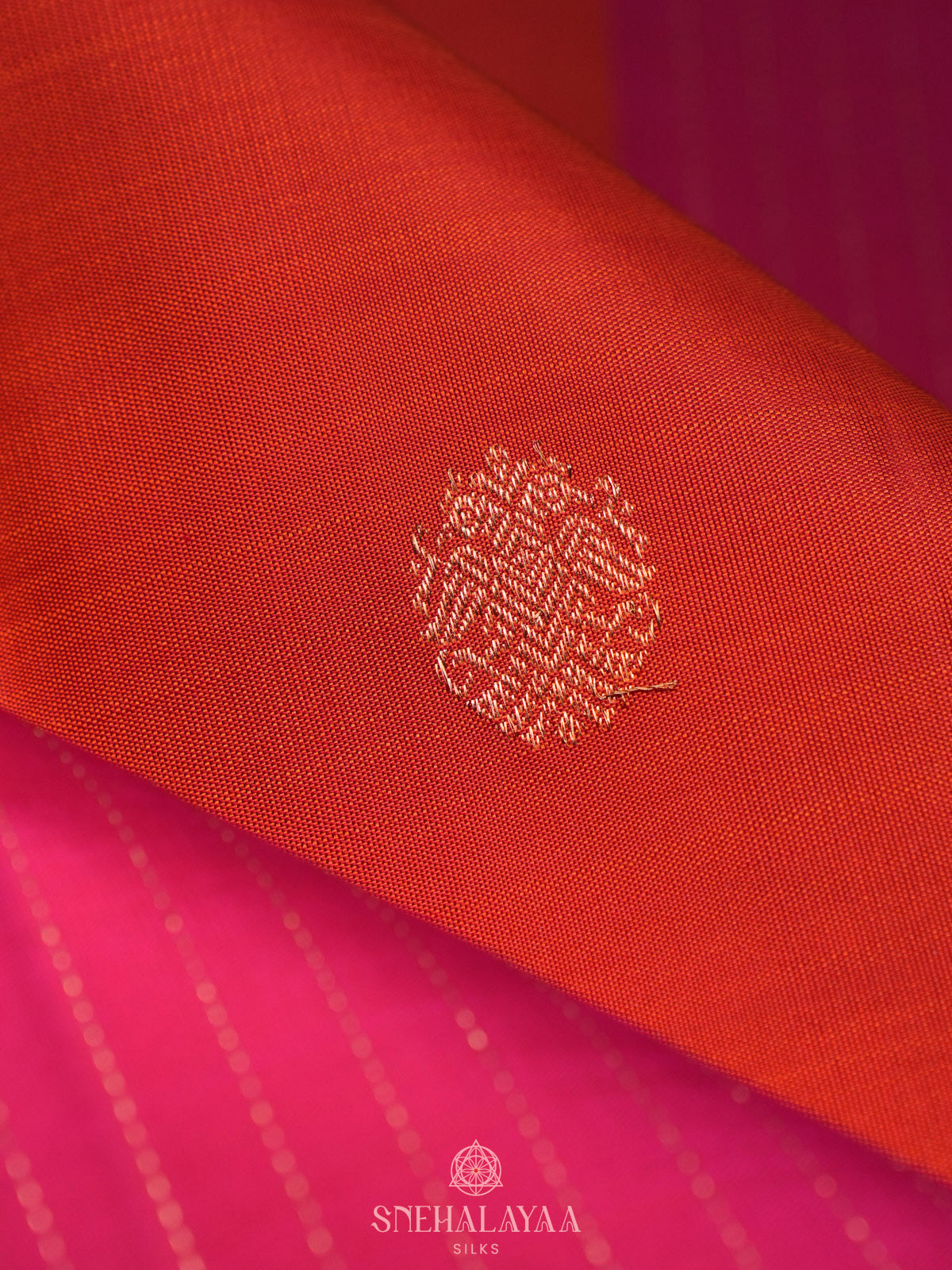Pink Kanjivaram Silk Saree