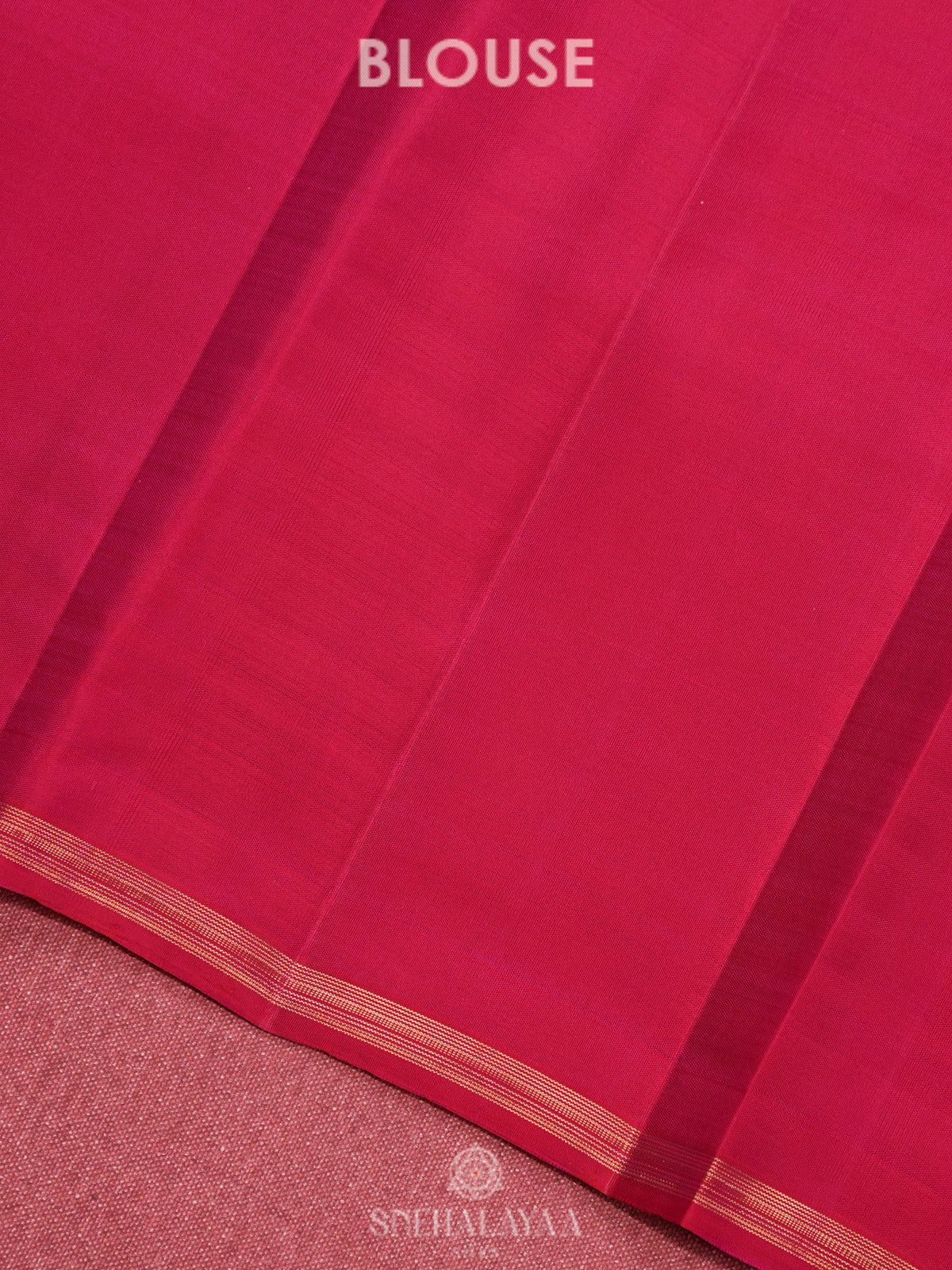 Pink Kanjivaram Silk Saree