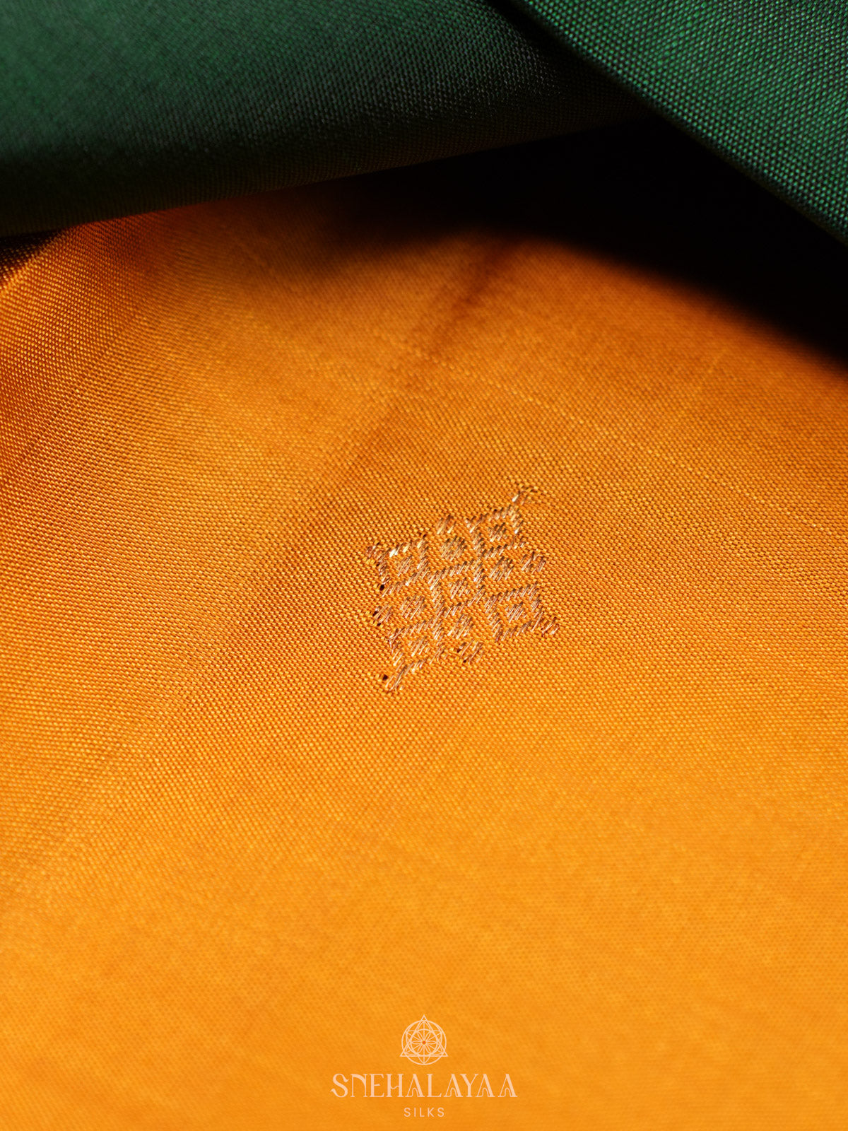Emerald Green Kanjivaram Silk Saree