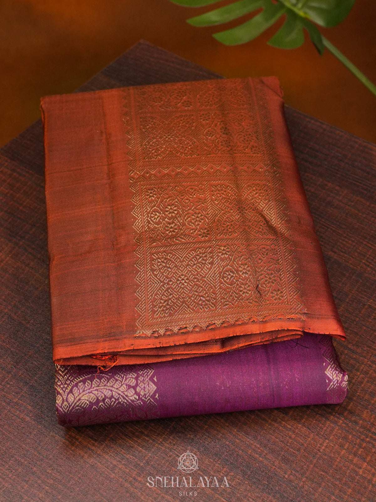 Magenta Kanjivaram Silk Saree