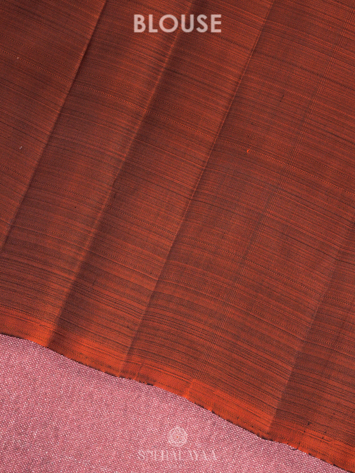 Burgundy Kanjivaram Silk Saree