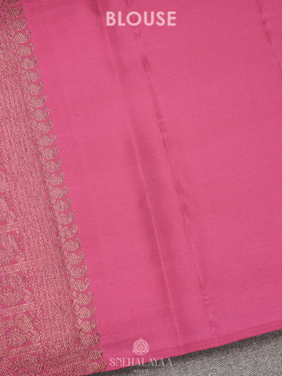Pink Kanjivaram Silk Saree
