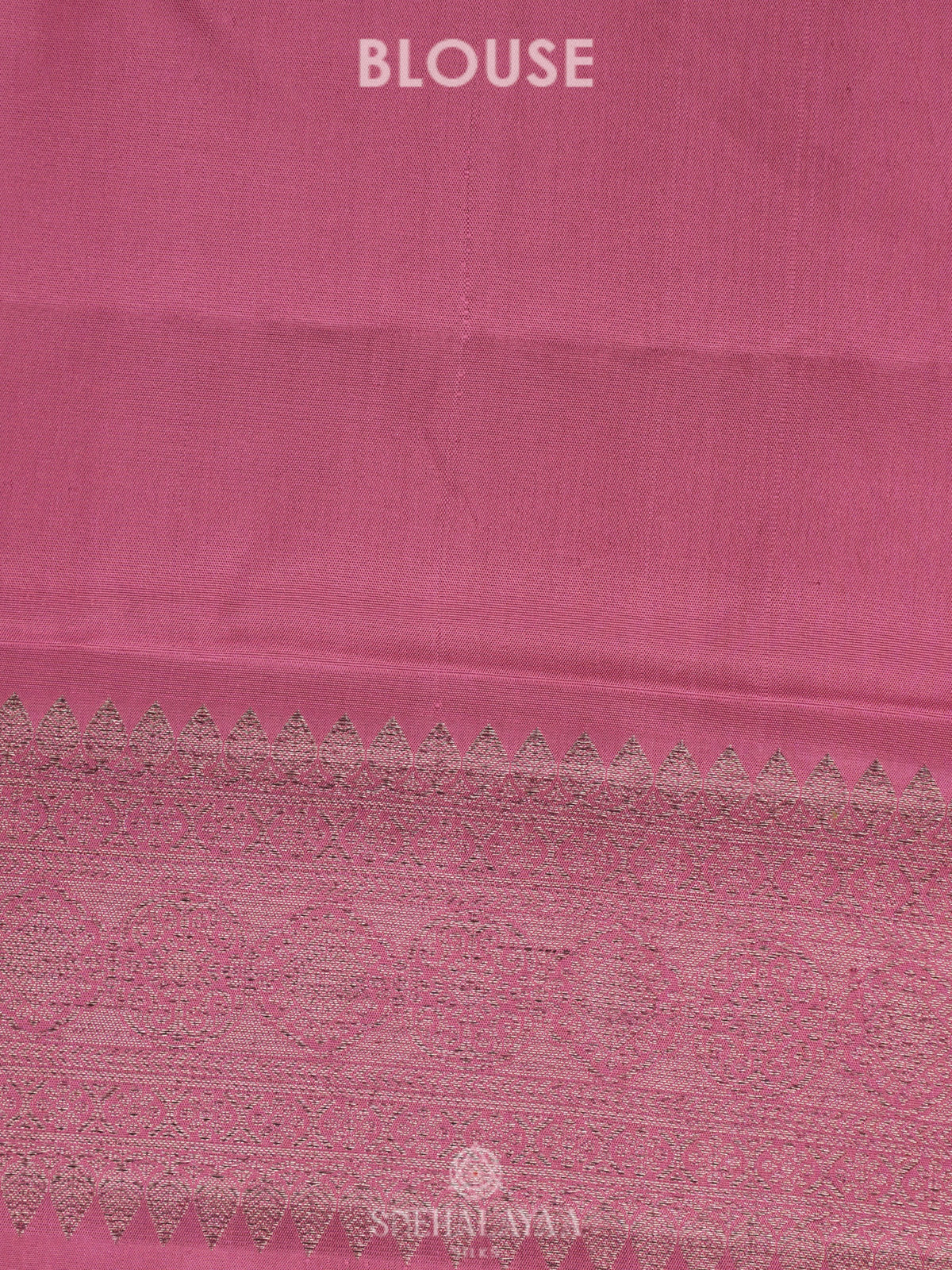 Pink Kanjivaram Silk Saree
