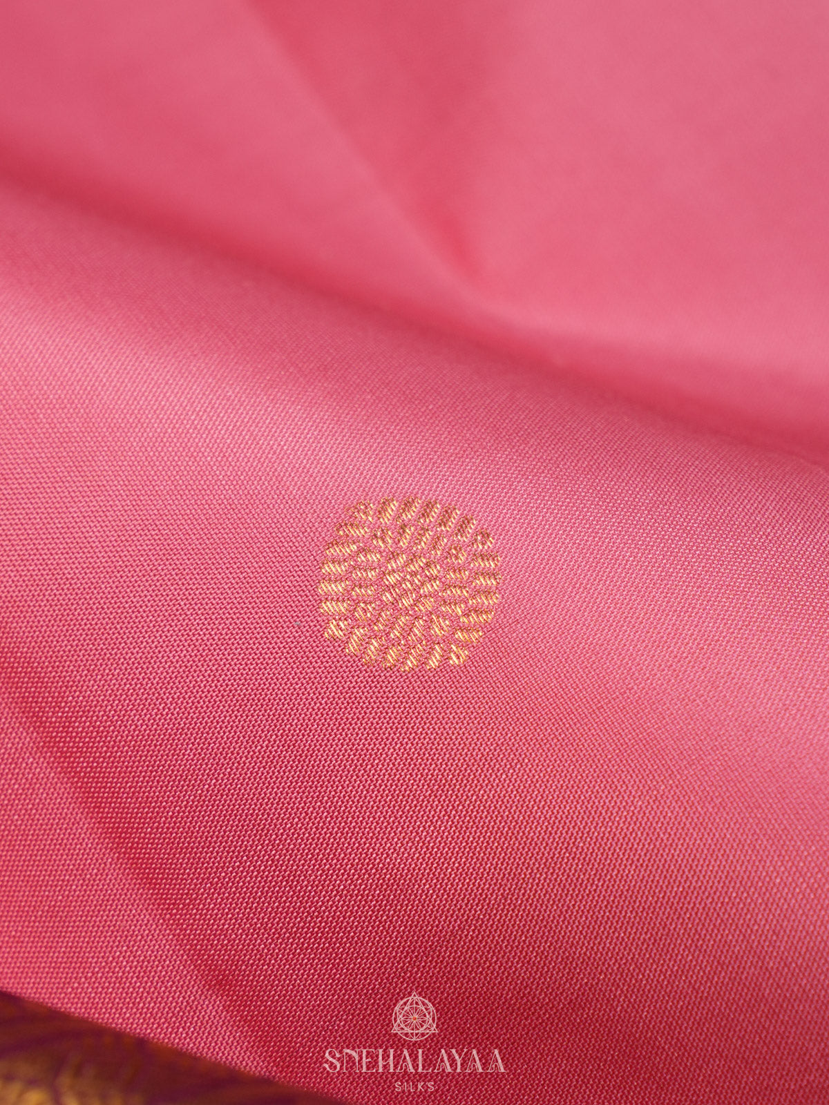 Pink Kanjivaram Silk Saree