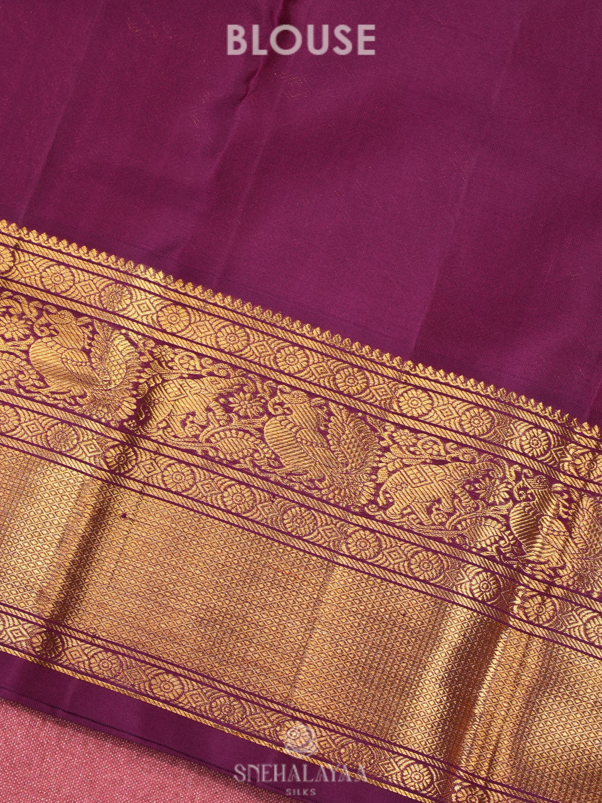 Mint Green Kanjivaram Silk Saree