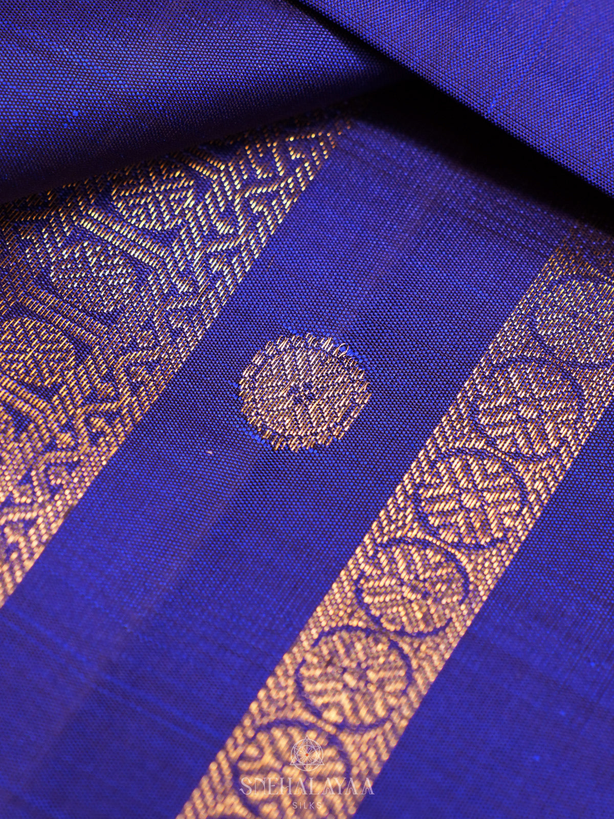 Royal Blue Kanjivaram Silk Saree