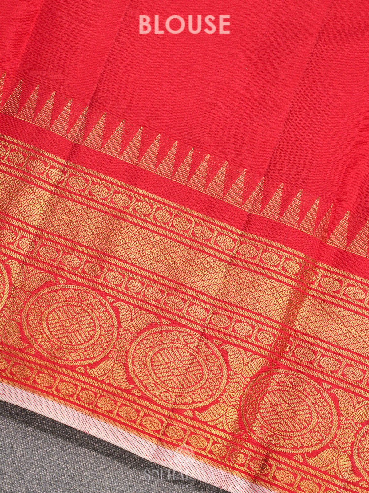 White Kanjivaram Silk Saree