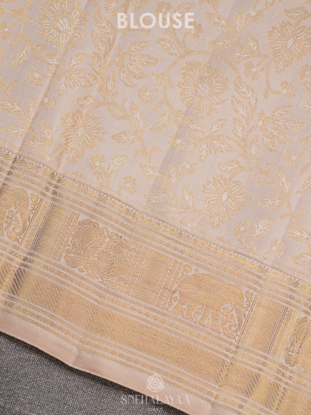 Burgundy Kanjivaram Silk Saree