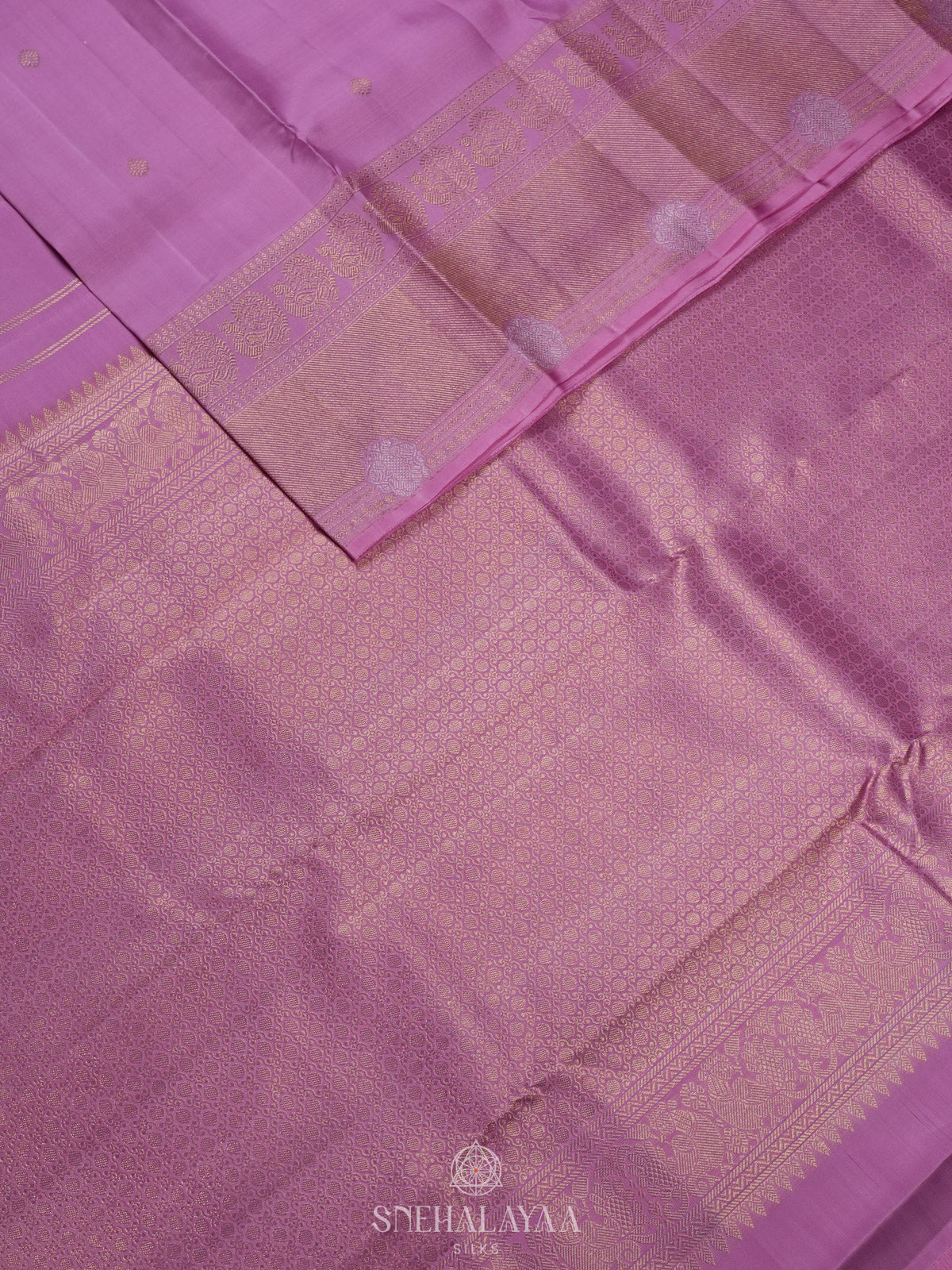 Pink Kanjivaram Silk Saree