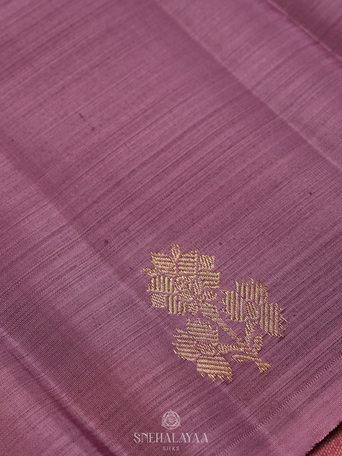 Plum Kanjivaram Silk Saree