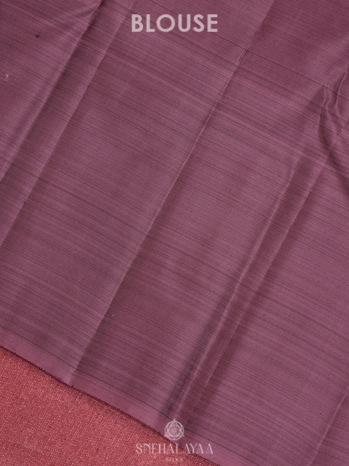Plum Kanjivaram Silk Saree