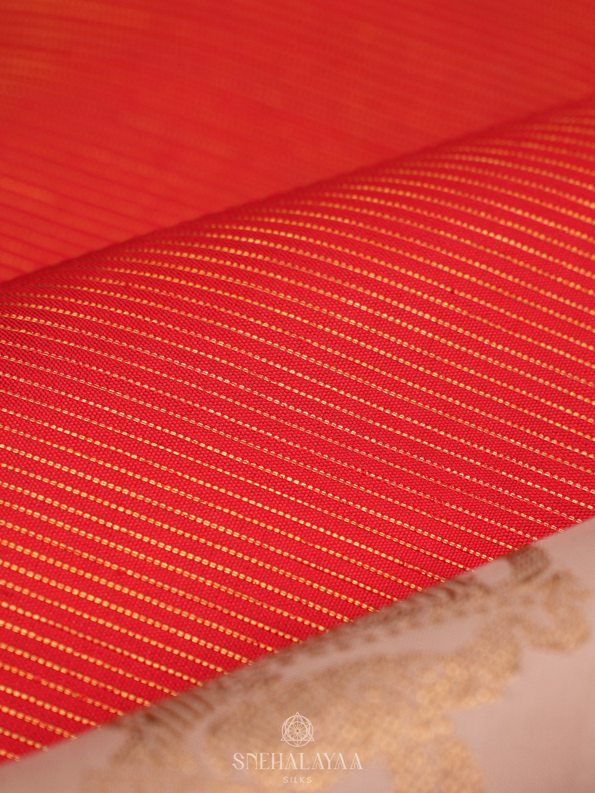 Red Kanjivaram Silk Saree