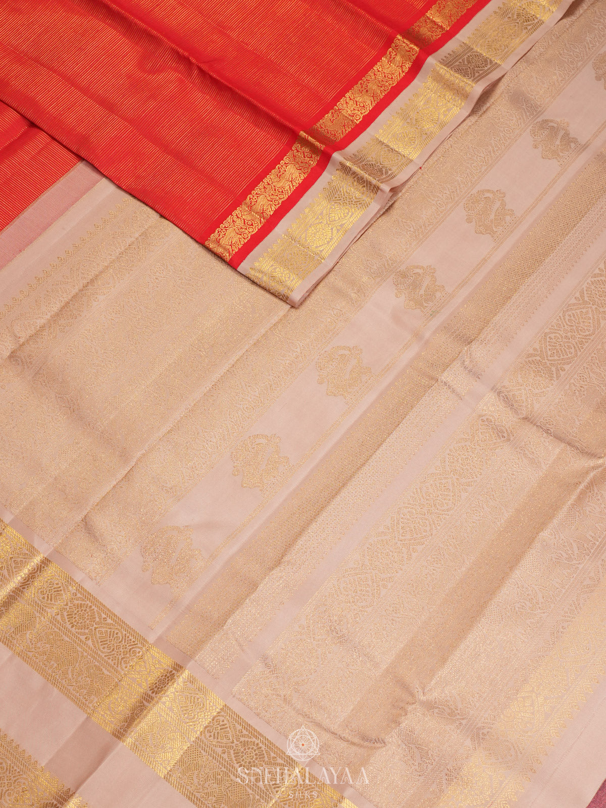 Red Kanjivaram Silk Saree