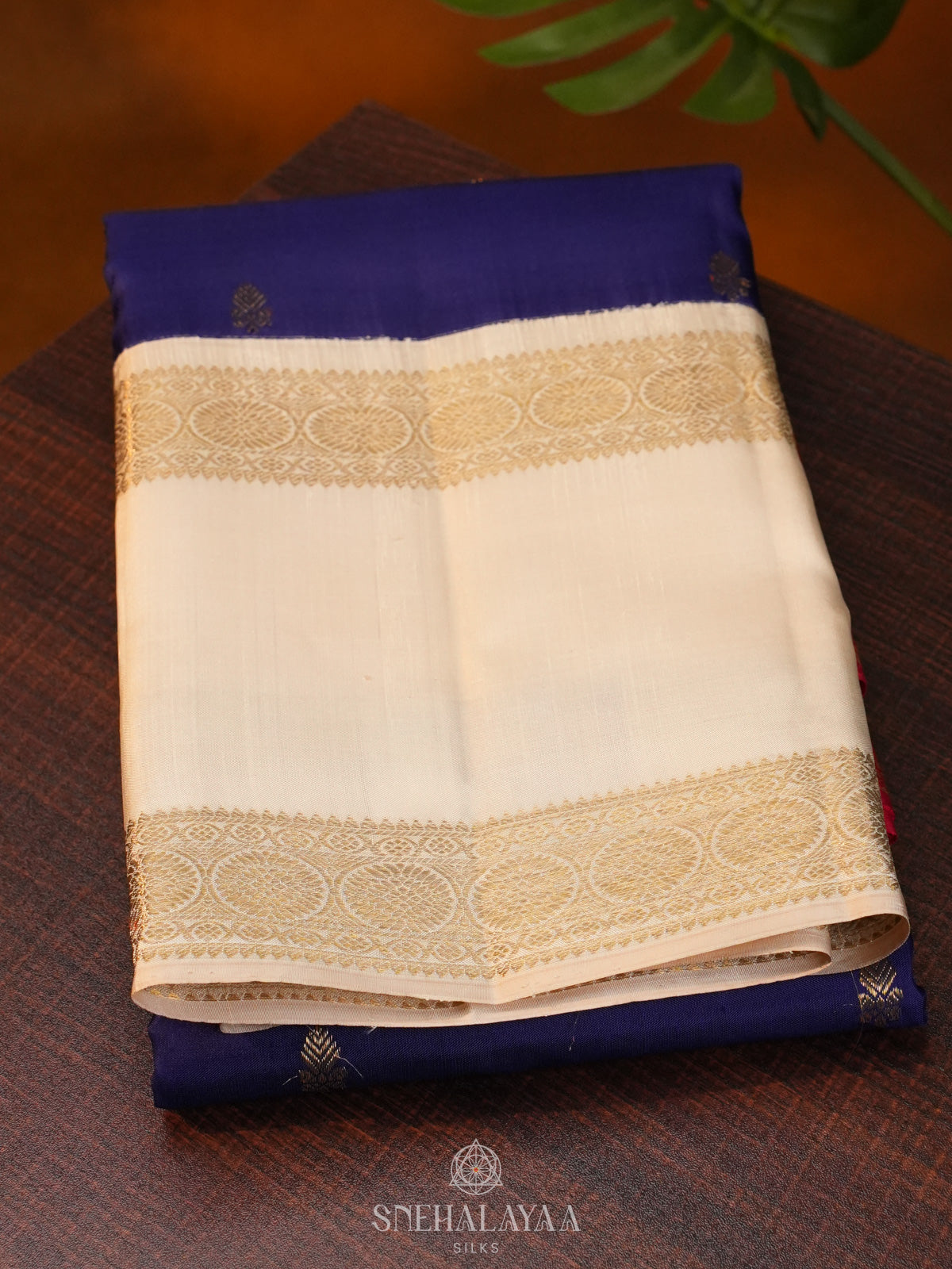 Purple Kanjivaram Silk Saree