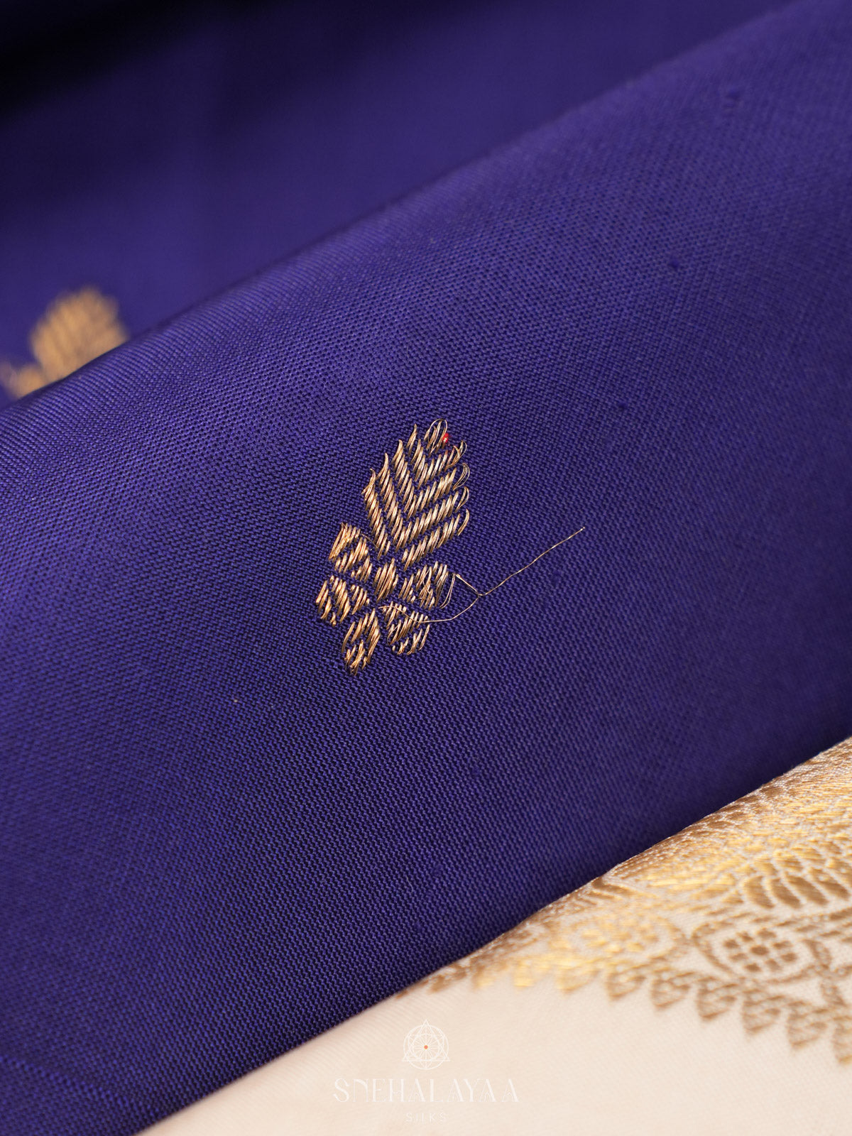 Purple Kanjivaram Silk Saree