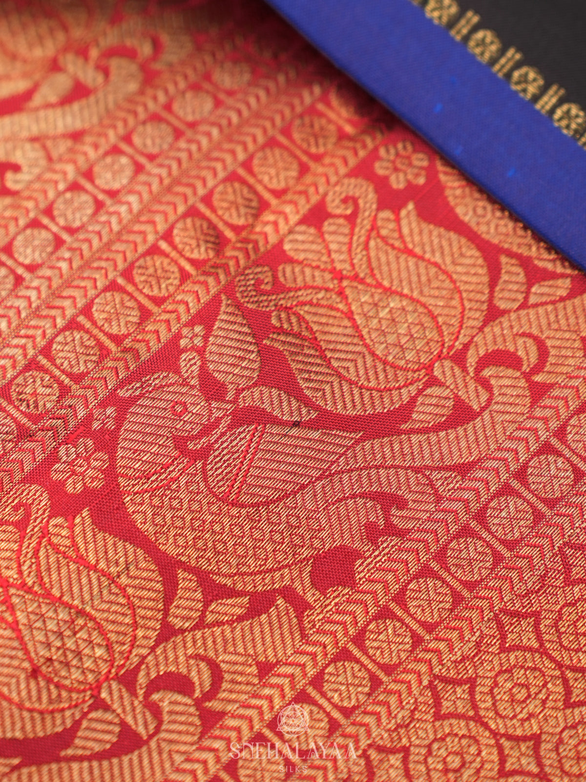 Multicolour Kanjivaram Silk Saree