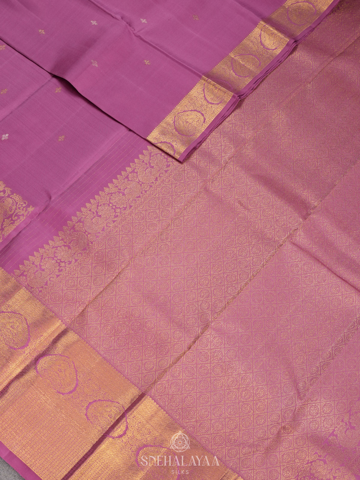 Pink Kanjivaram Silk Saree