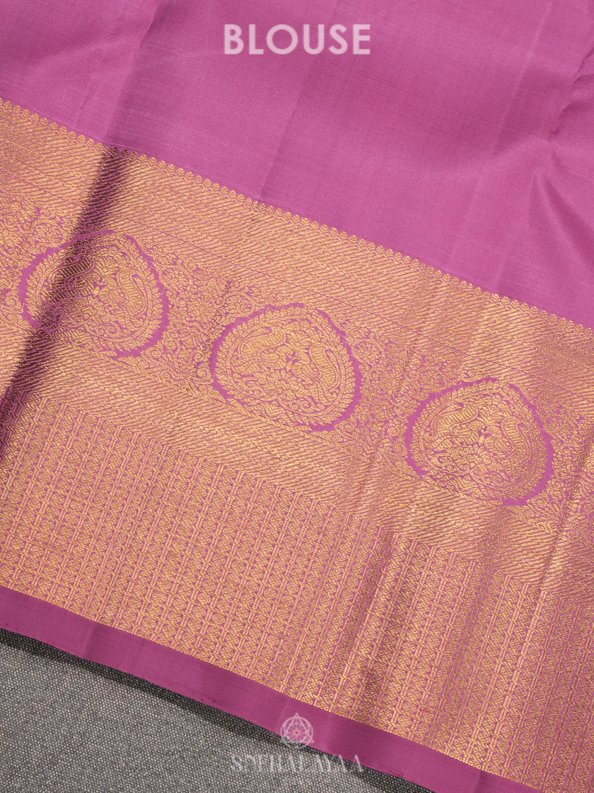 Pink Kanjivaram Silk Saree