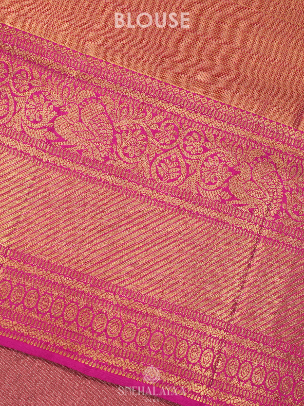 Multicolour Tissue Kanjivaram Silk Saree
