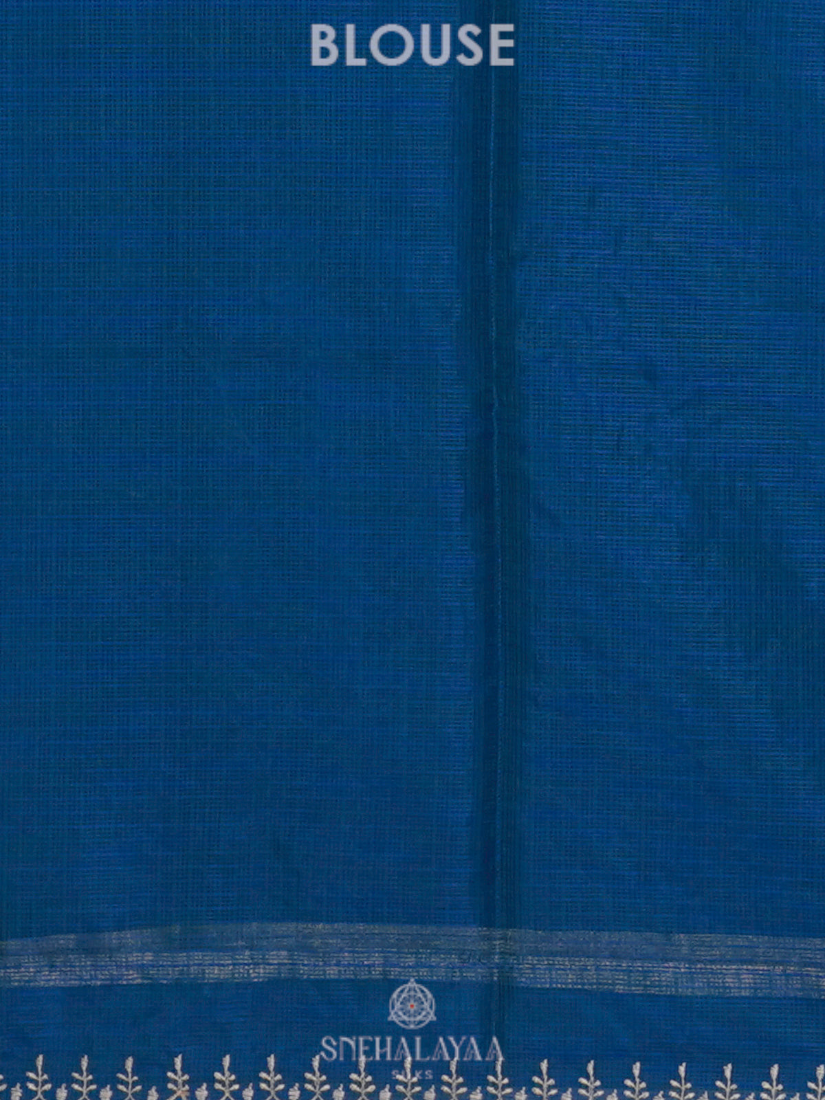Navy Blue Kota Saree
