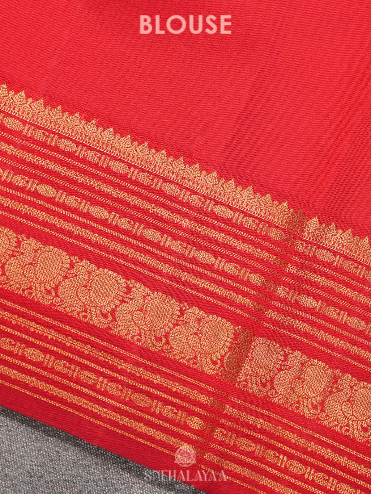 Forest Green Kanjivaram Silk Saree