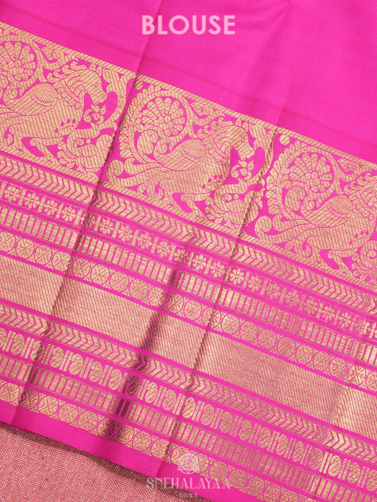 Teal Green Kanjivaram Silk Saree