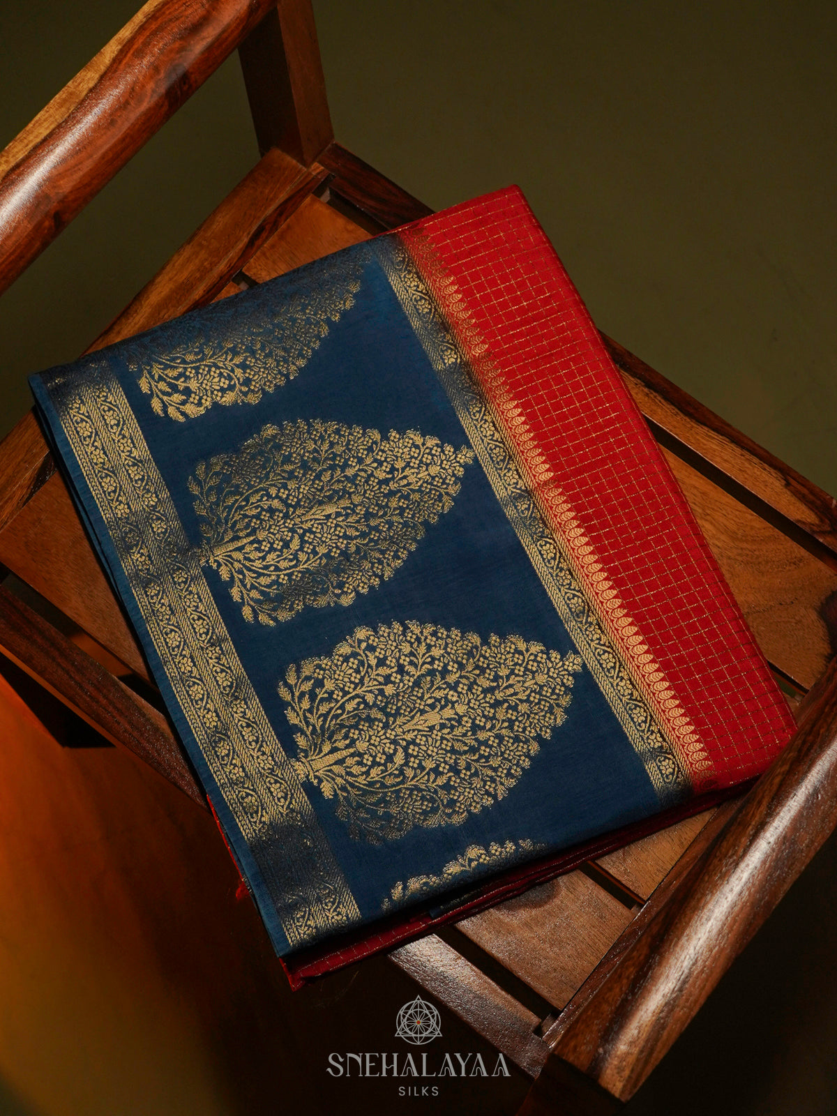 Red Banaras Silk Saree