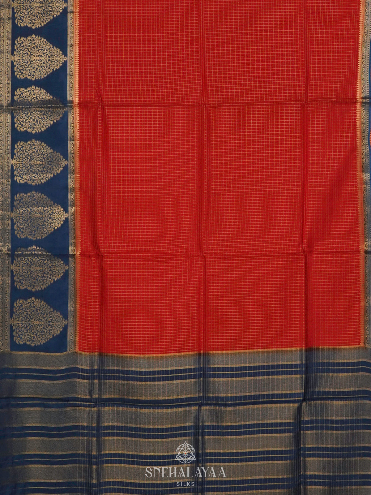 Red Banaras Silk Saree