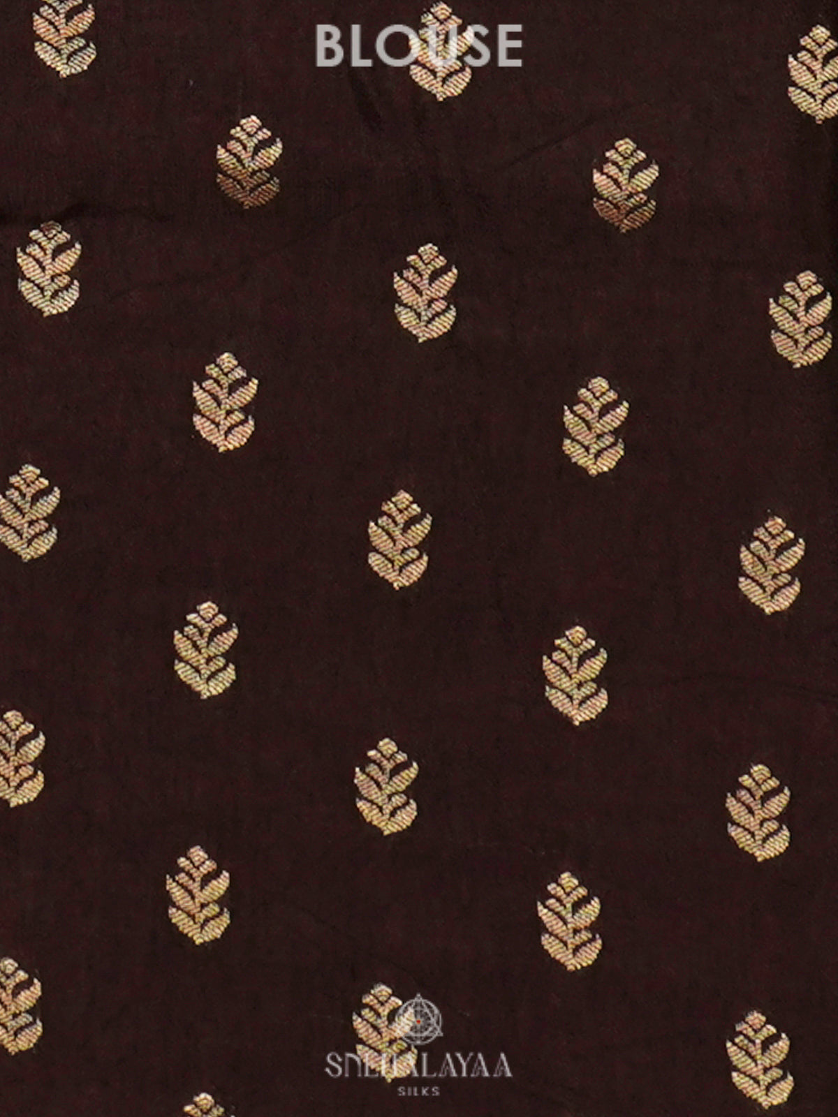 Orange Banaras Silk Saree