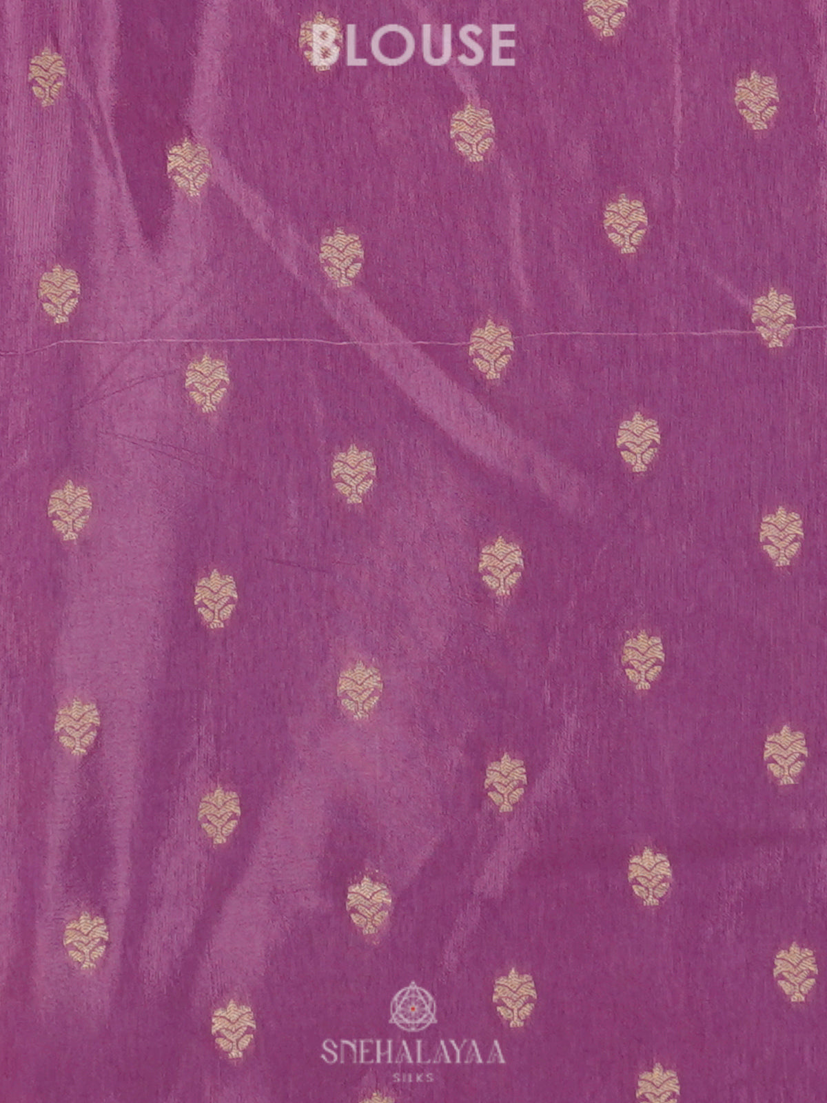Lavender Banaras Silk Saree