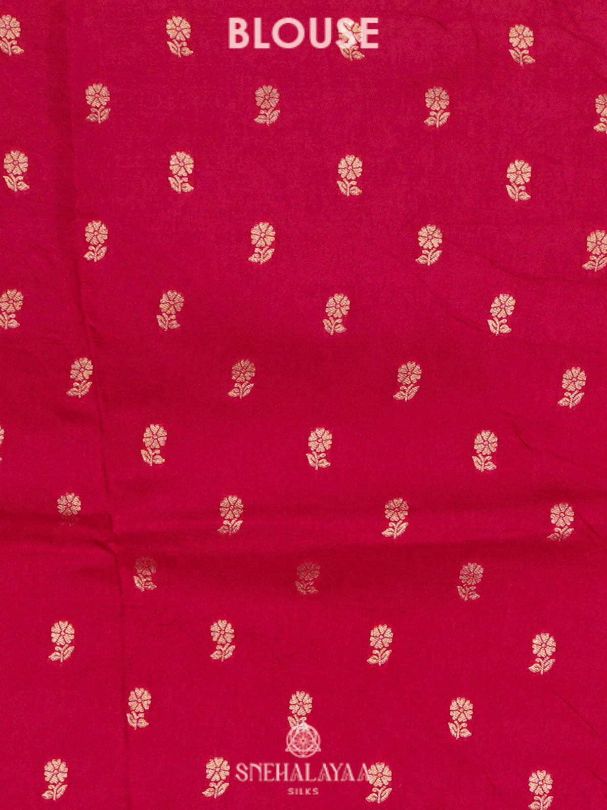 Orange Banaras Silk Saree