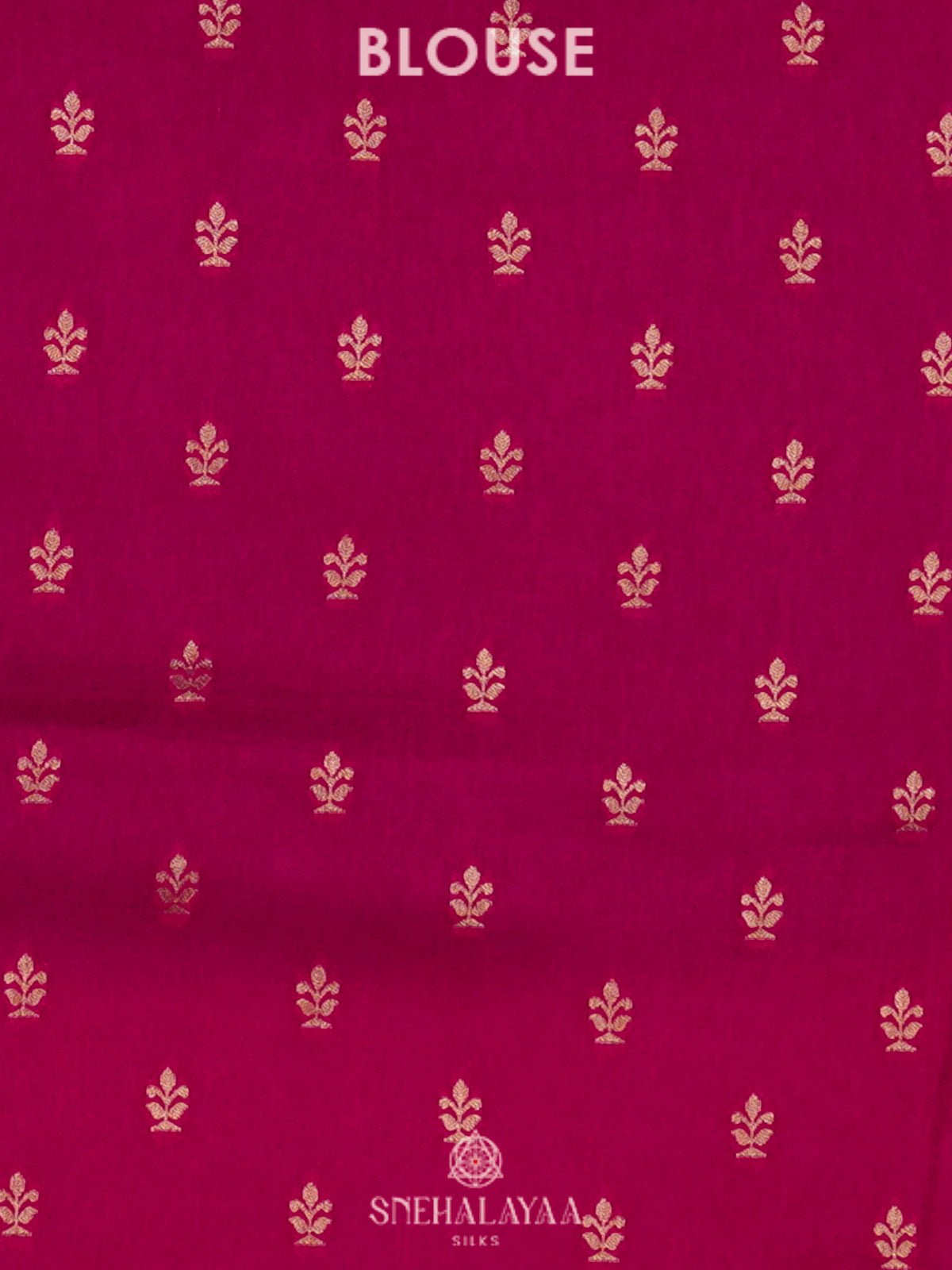 Burgundy Banaras Silk Saree