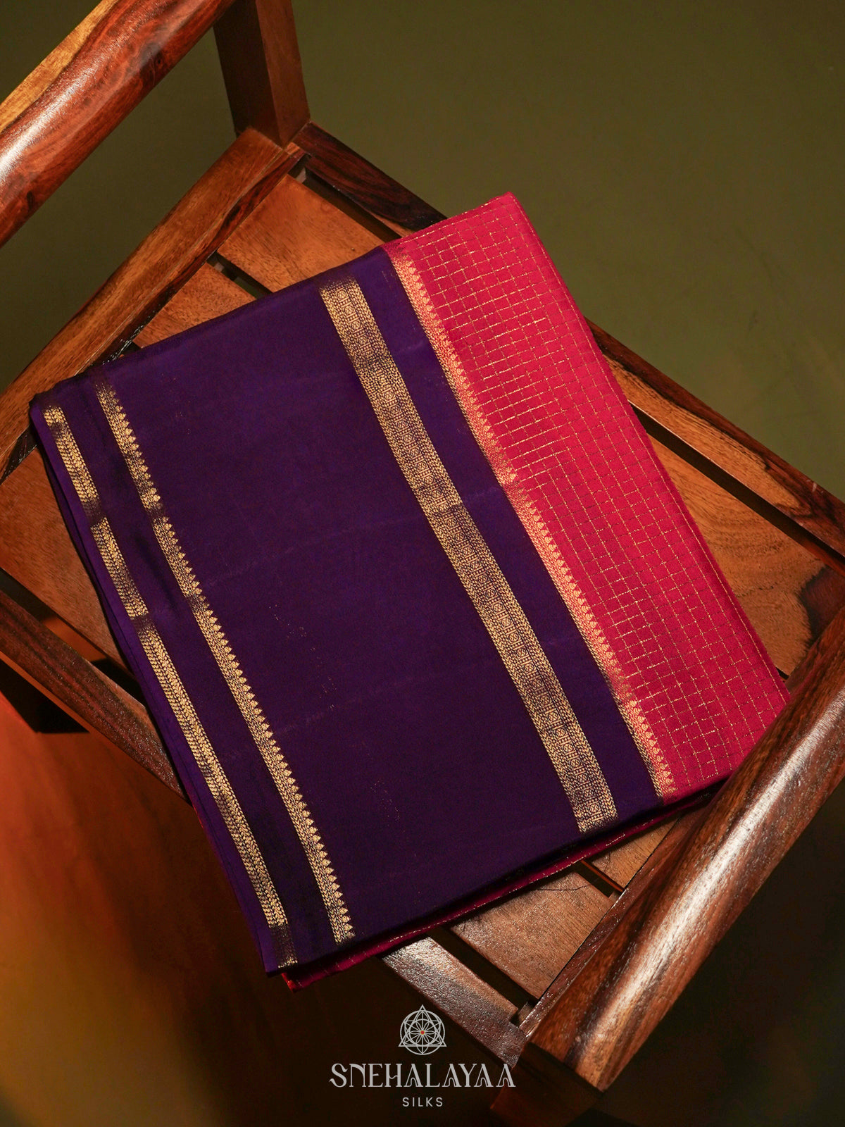 Pink Banaras Silk Saree