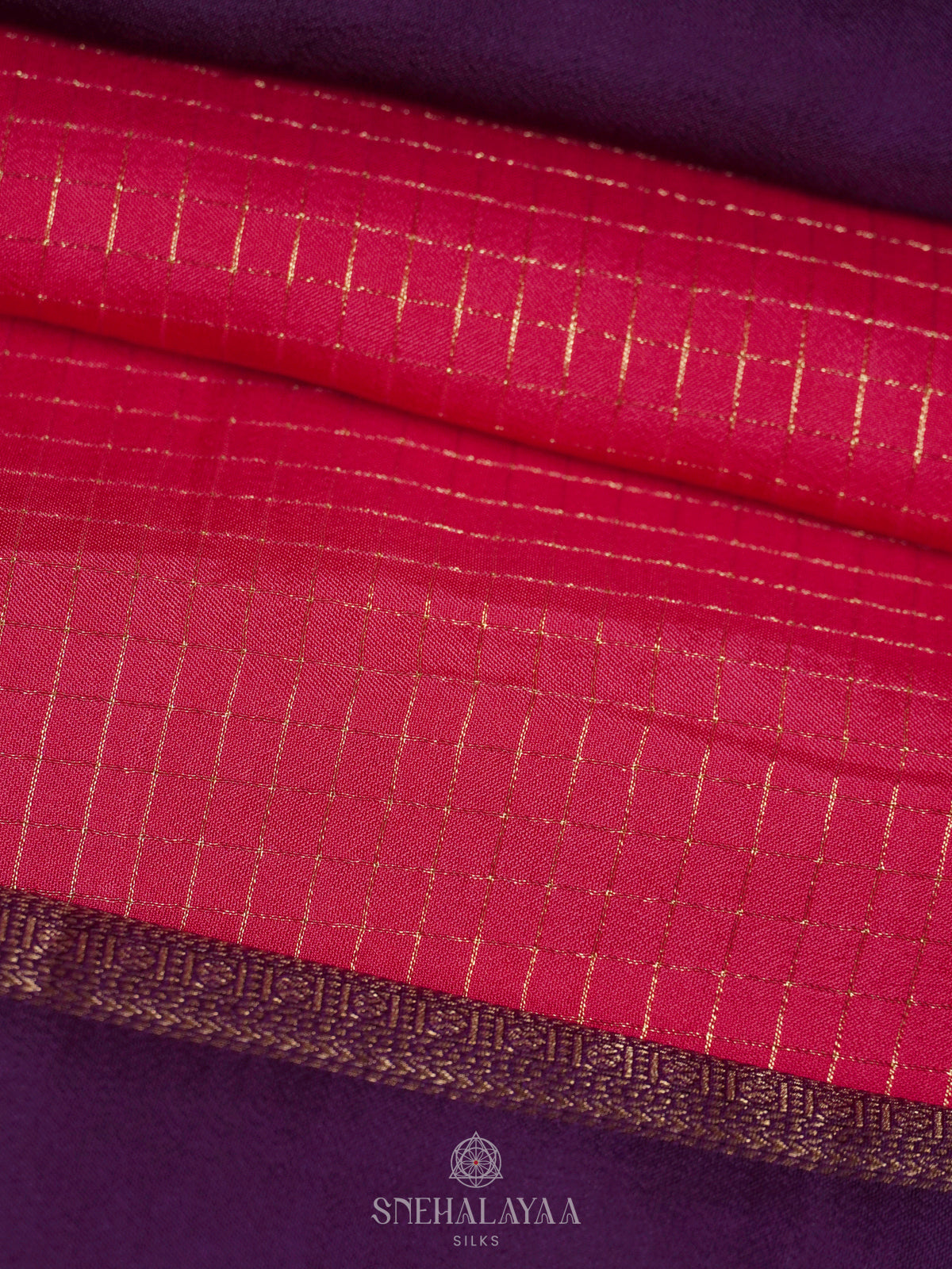Pink Banaras Silk Saree