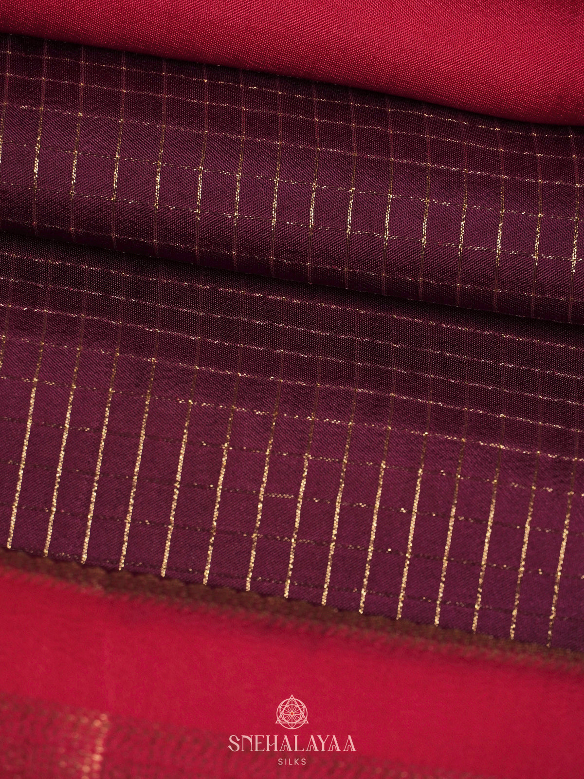 Brown Banaras Silk Saree