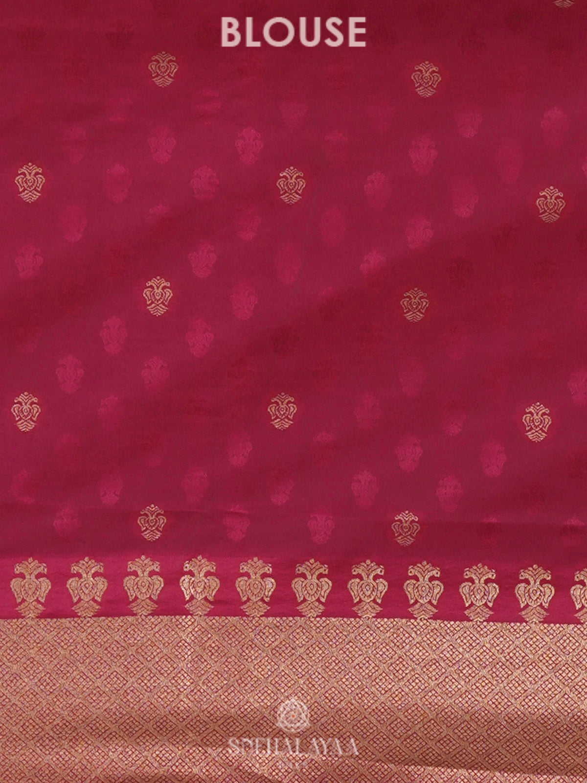 Pink Satin Saree