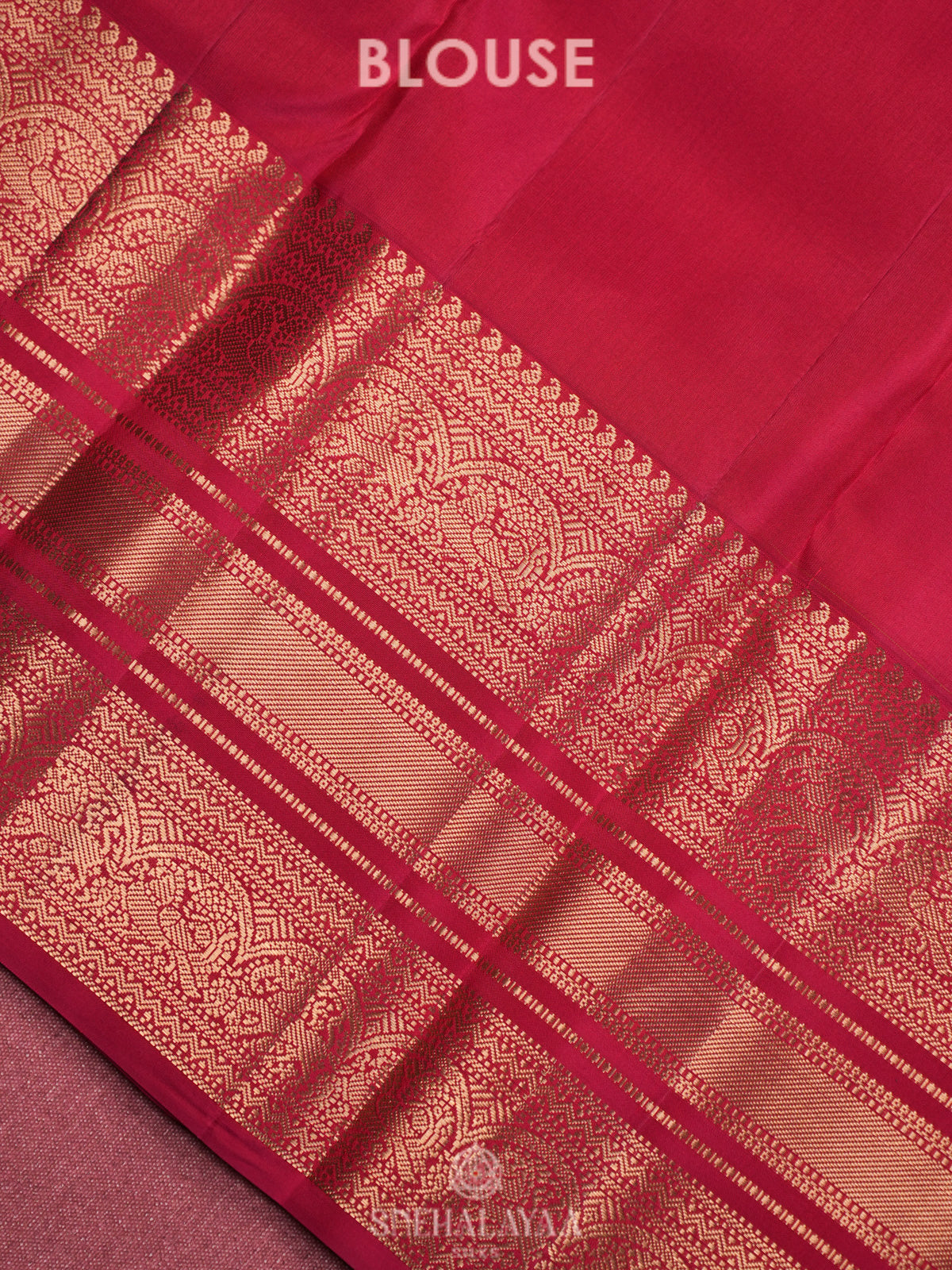 Yellow Kanjivaram Silk Saree