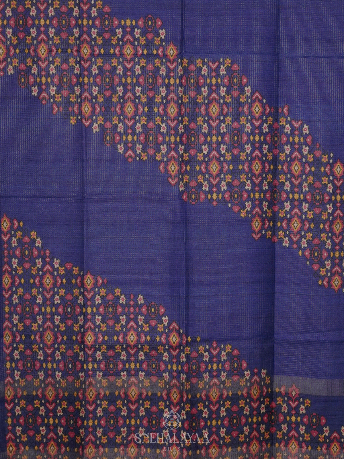 Purple Tussar Saree