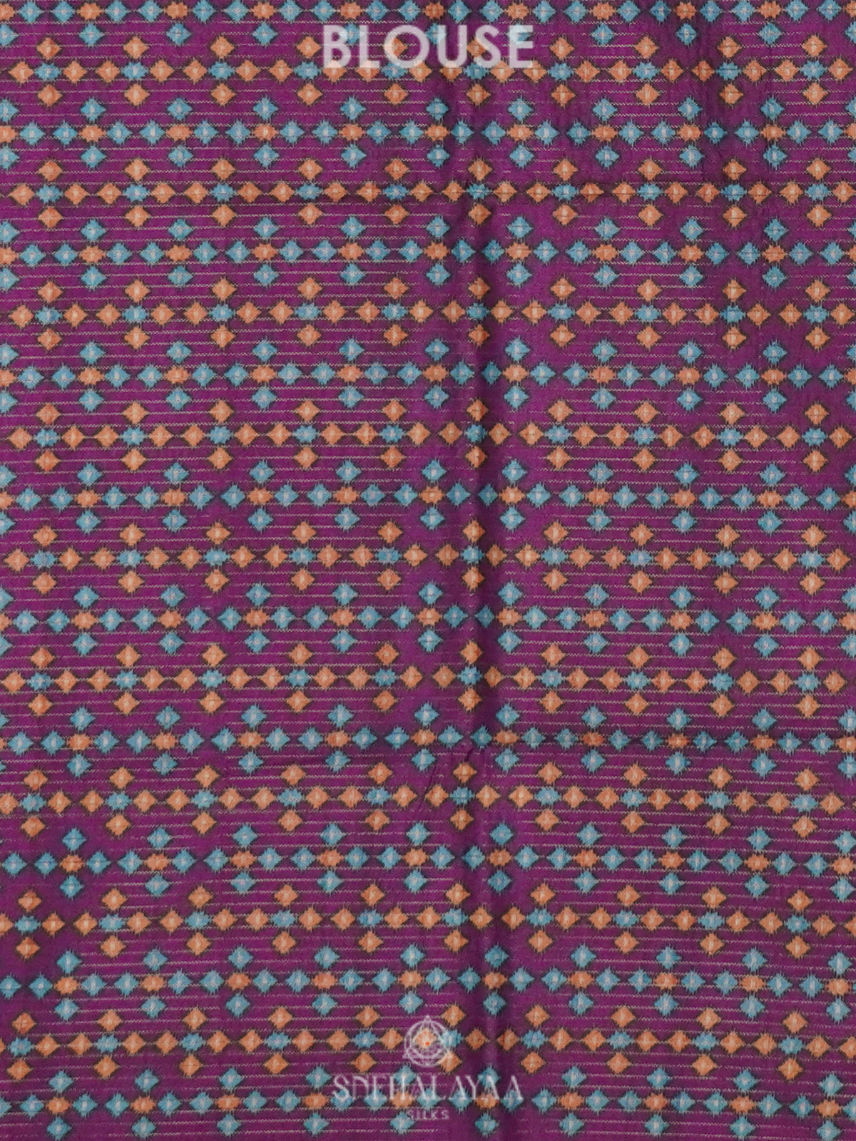 Magenta Tussar Saree